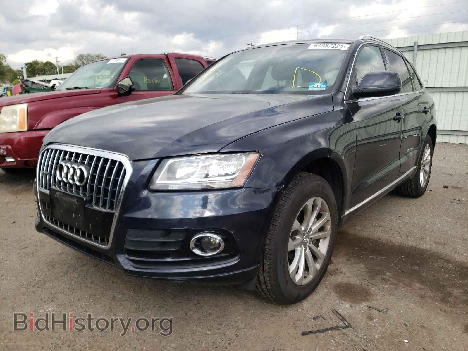 2013 AUDI Q5 - VIN: WA1CFAFP9DA047575 - Фото 2