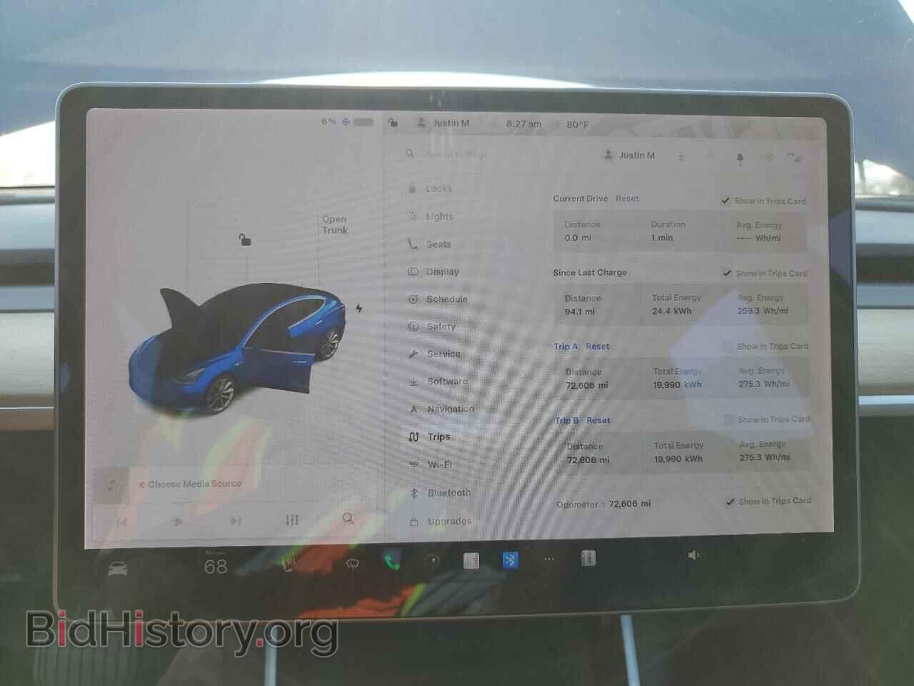 2020 TESLA MODEL 3 - VIN: 5YJ3E1EA4LF747306 - Фото 9