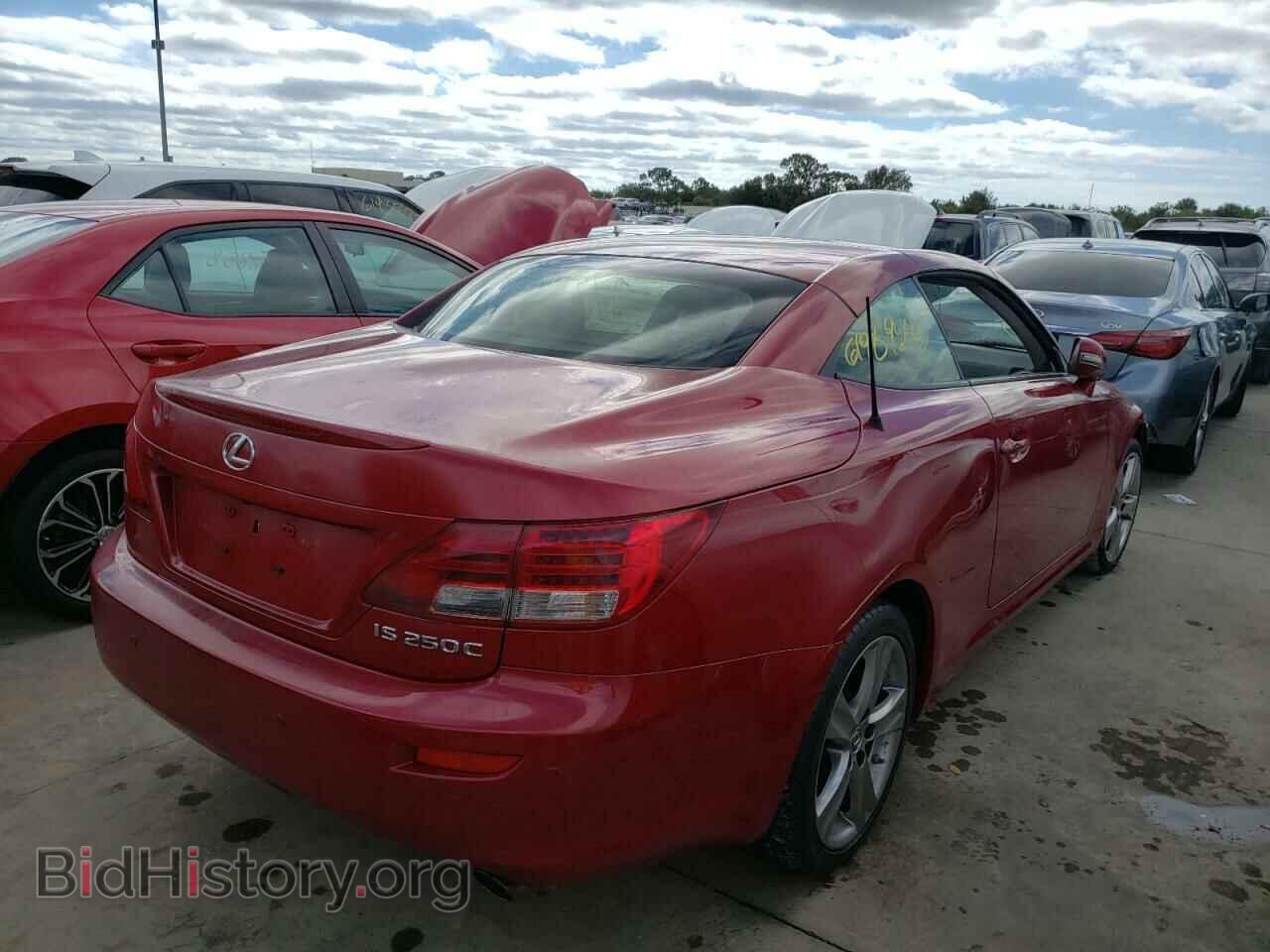 2013 LEXUS IS - VIN: JTHFF2C27D2527219 - Фото 4