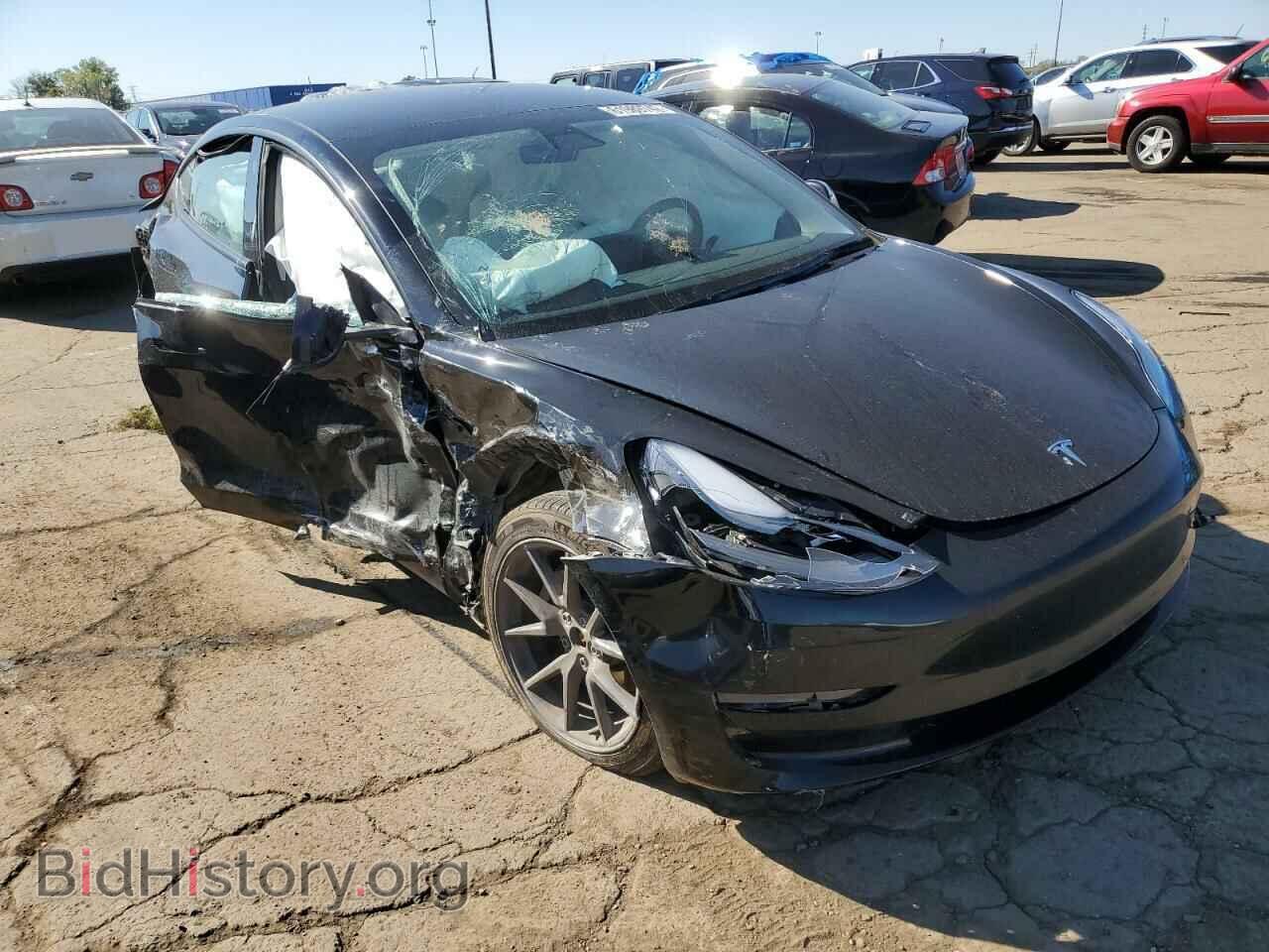 Photo 5YJ3E1EBXMF079537 - TESLA MODEL 3 2021