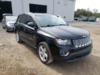 2014 Jeep COMPASS Compass LA, черный — VIN 1C4NJCEA3ED729874, Copart