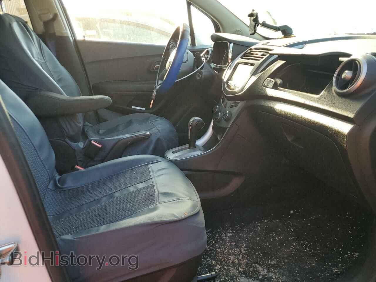 2016 CHEVROLET TRAX - VIN: 3GNCJLSB3GL166320 - Фото 5