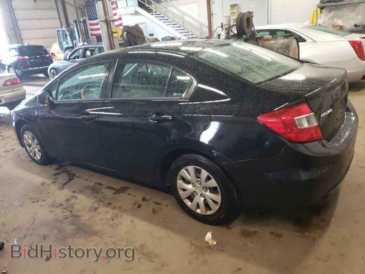 2012 HONDA CIVIC - VIN: 2HGFB2F57CH583316 - Фото 2