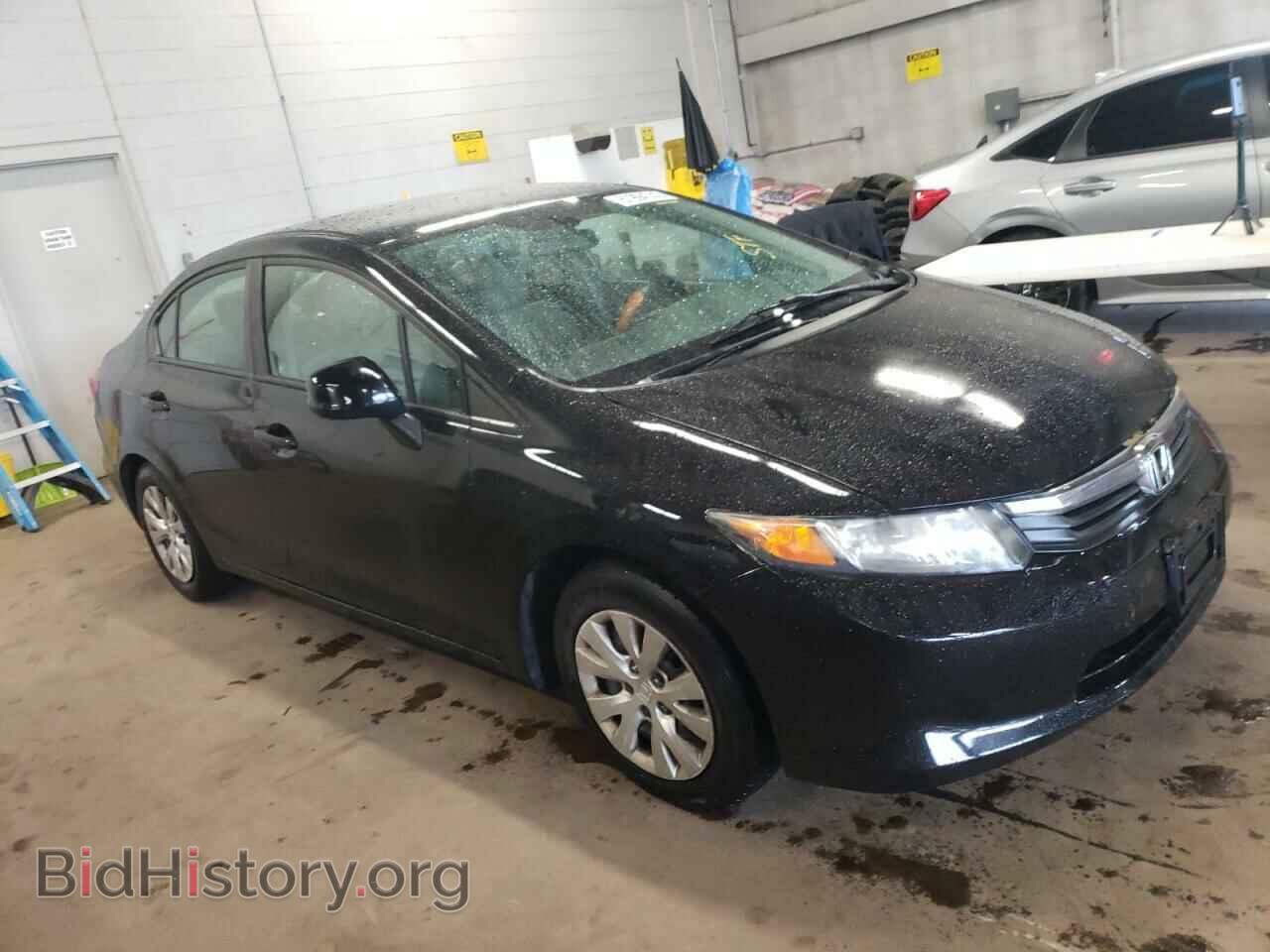 2012 HONDA CIVIC - VIN: 2HGFB2F57CH583316 - Фото 4