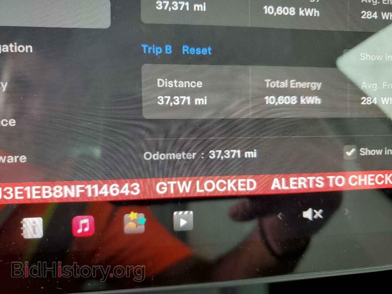 2022 TESLA MODEL 3 - VIN: 5YJ3E1EB8NF114643 - Фото 9