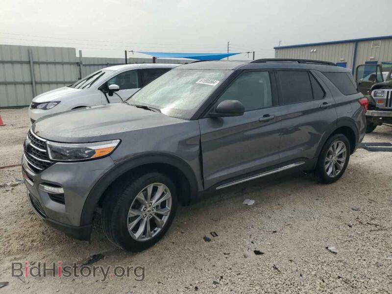 2022 Ford EXPLORER XLT (VIN 1FMSK7DH2NGC39961) — photo 1 of 14, Copart, damage: side