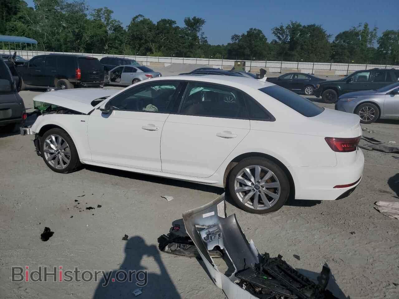 2018 AUDI A4 - VIN: WAUDNAF45JN016859 - Фото 2