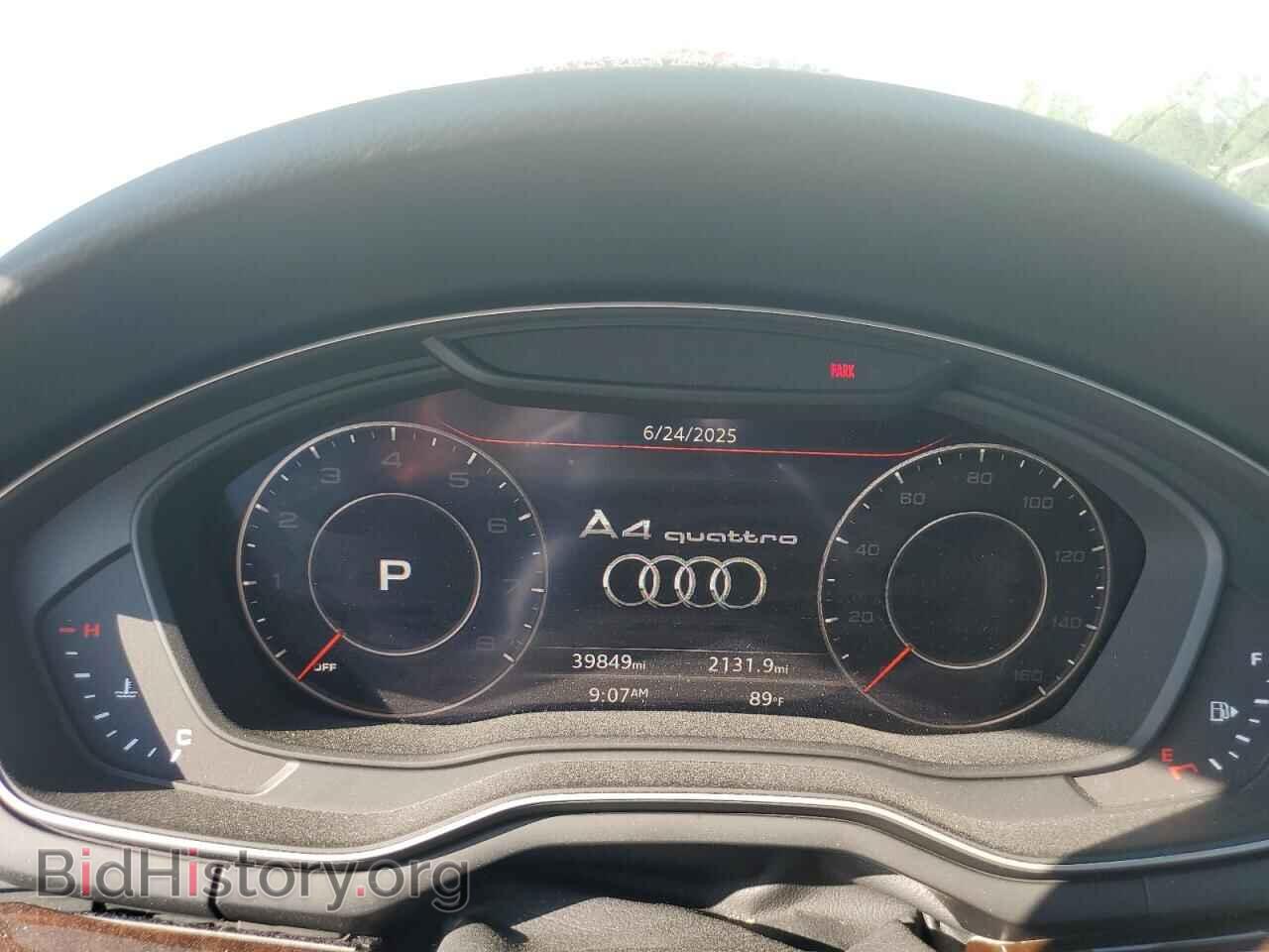 2018 AUDI A4 - VIN: WAUDNAF45JN016859 - Фото 9