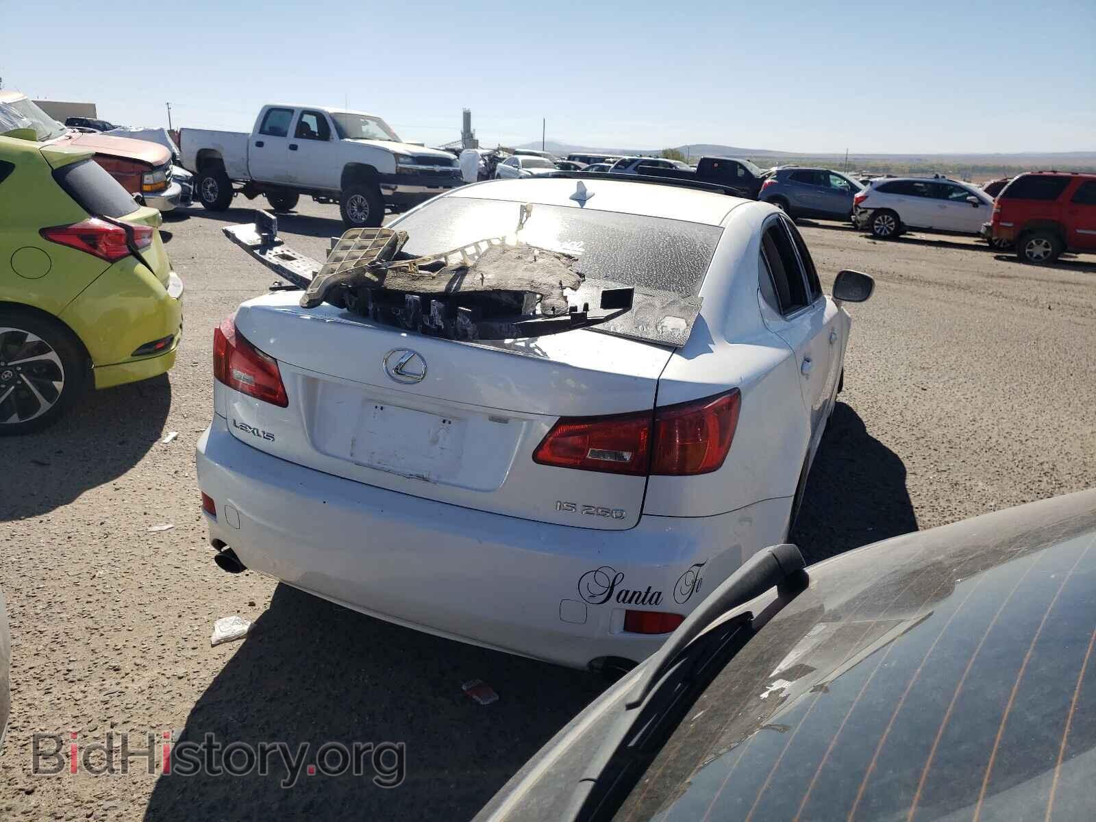 2008 LEXUS IS - VIN: JTHBK262685068954 - Фото 4