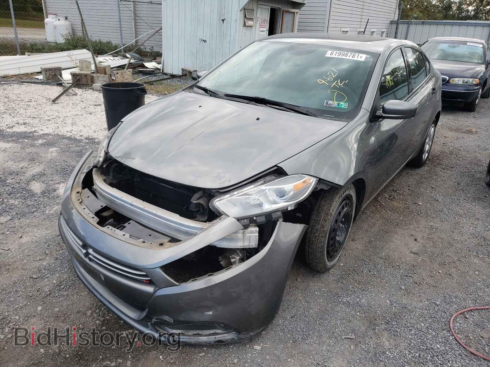 2013 DODGE DART - VIN: 1C3CDFAA9DD110365 - Фото 2