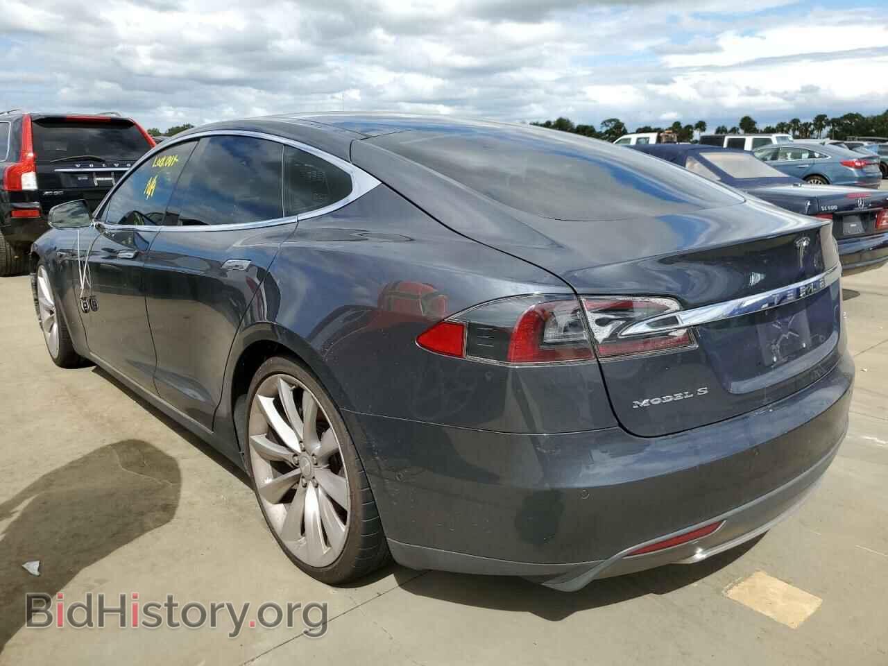 2014 TESLA MODEL S - VIN: 5YJSA1H15EFP62449 - Фото 3