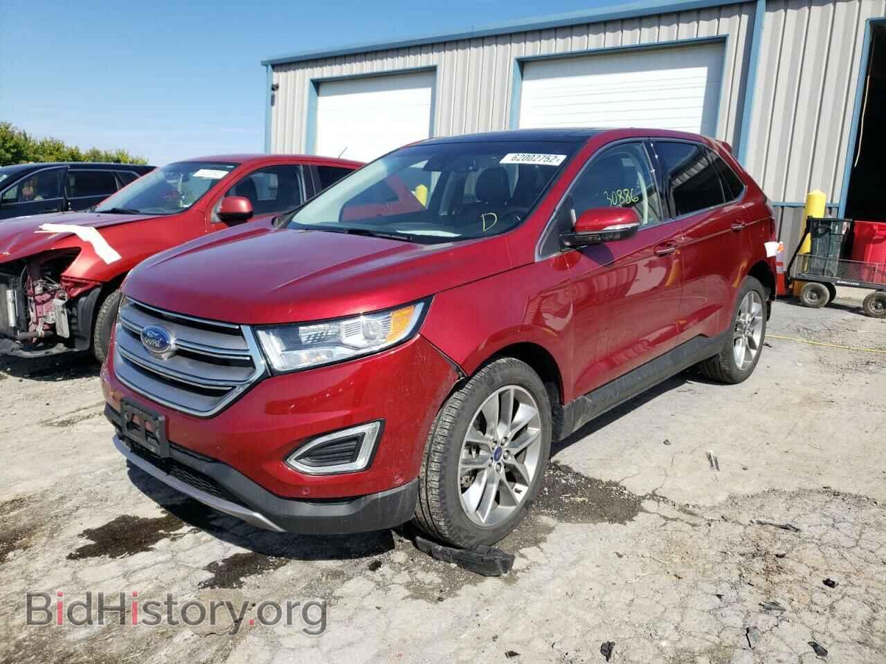 2017 FORD EDGE - VIN: 2FMPK4K89HBB15222 - Фото 2