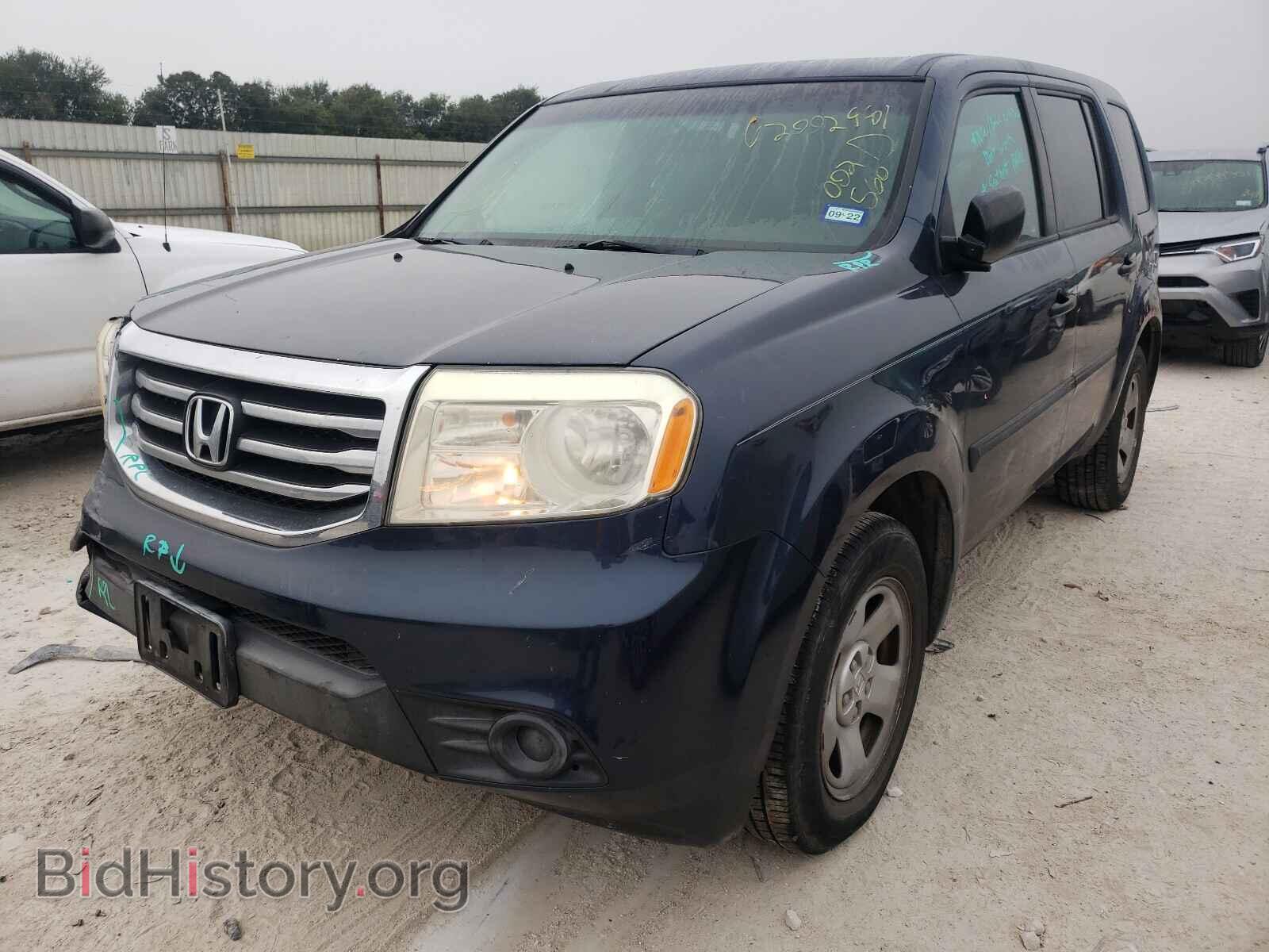 2012 HONDA PILOT - VIN: 5FNYF3H24CB002560 - Фото 2