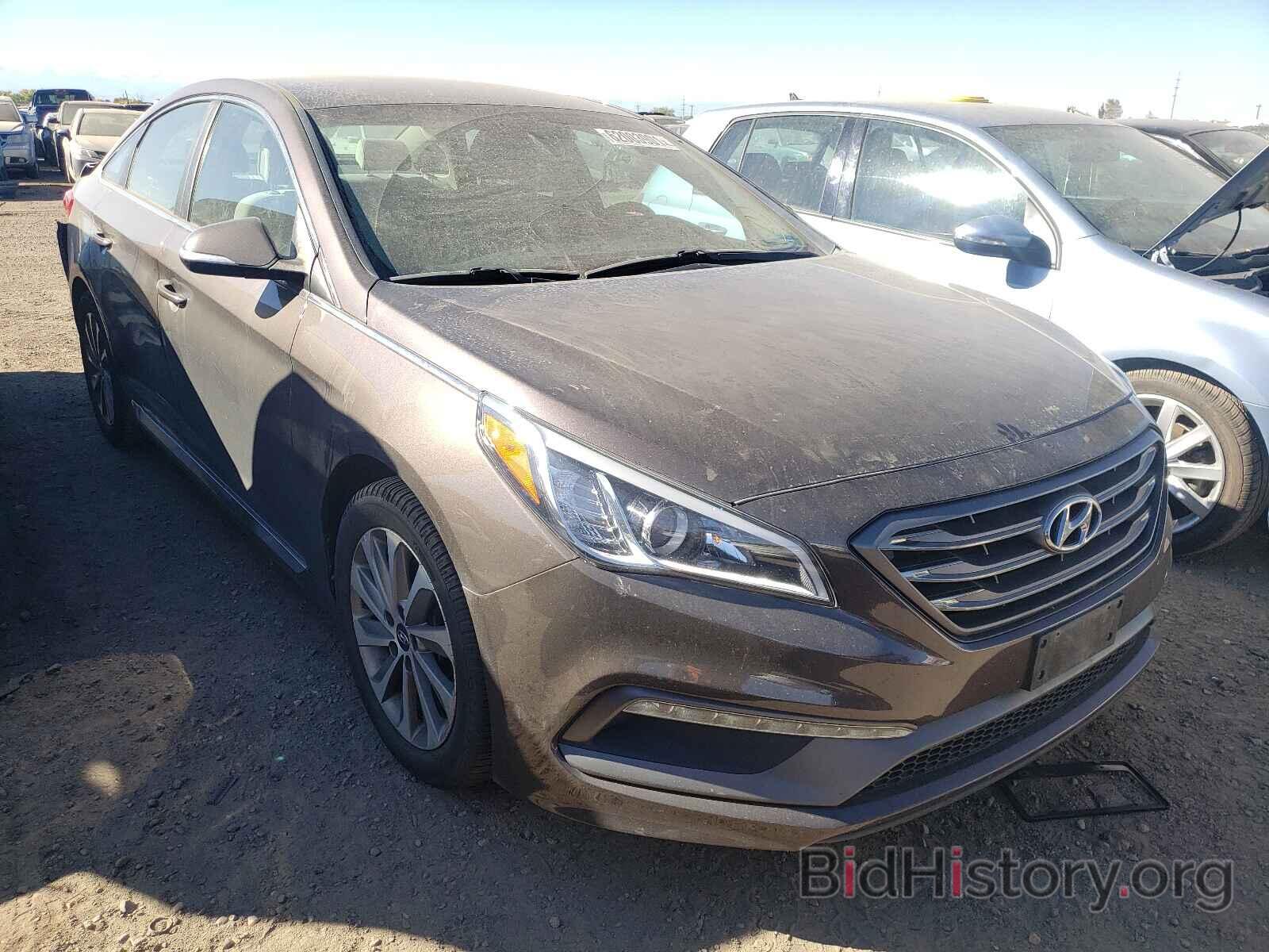 Photo 5NPE34AF6HH554519 - HYUNDAI SONATA 2017