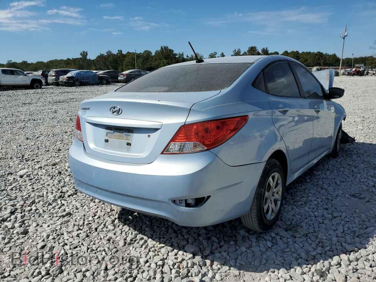 2013 HYUNDAI ACCENT - VIN: KMHCT4AE9DU561054 - Фото 4
