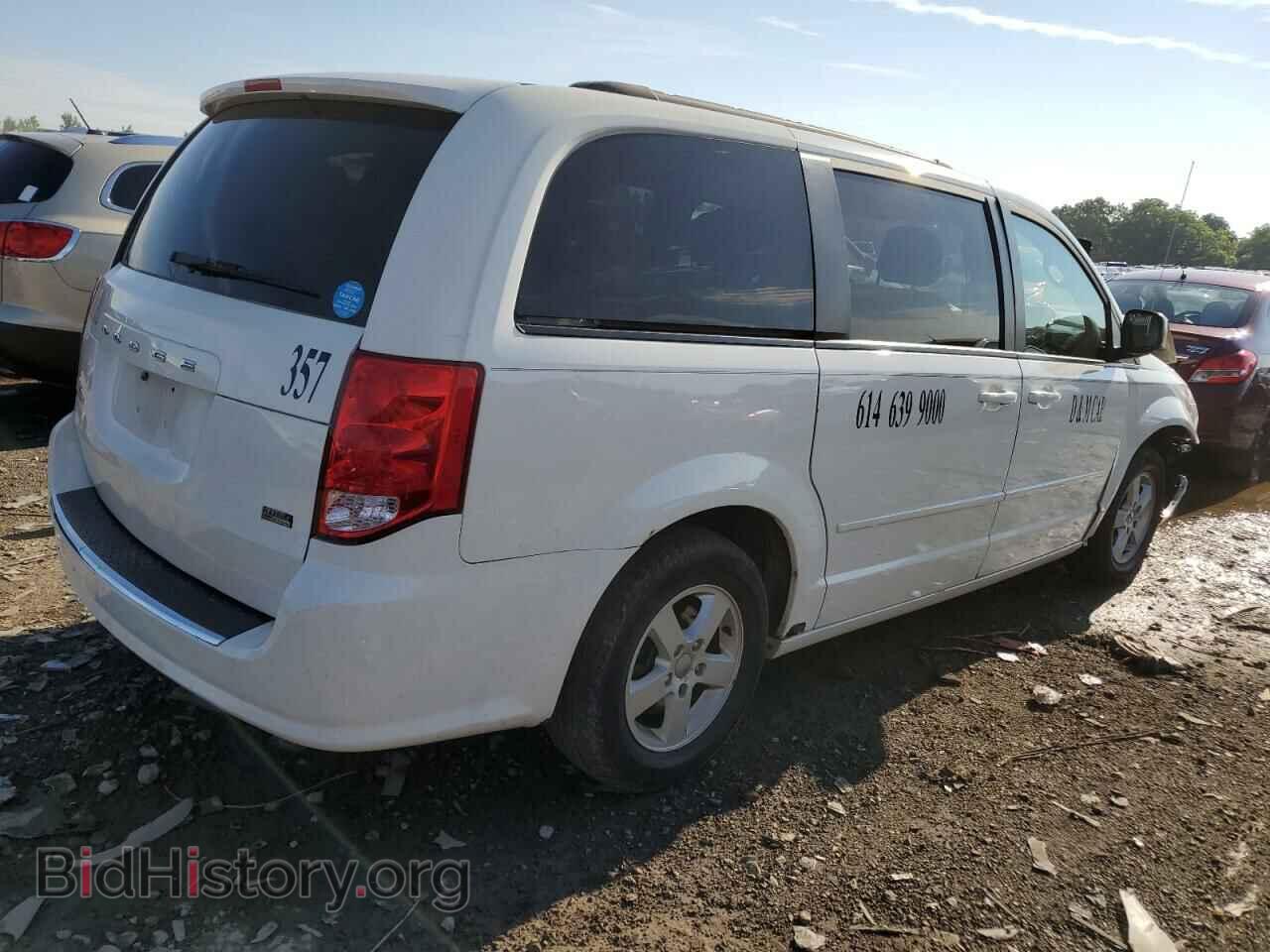 2013 DODGE CARAVAN - VIN: 2C4RDGCG4DR575789 - Фото 3