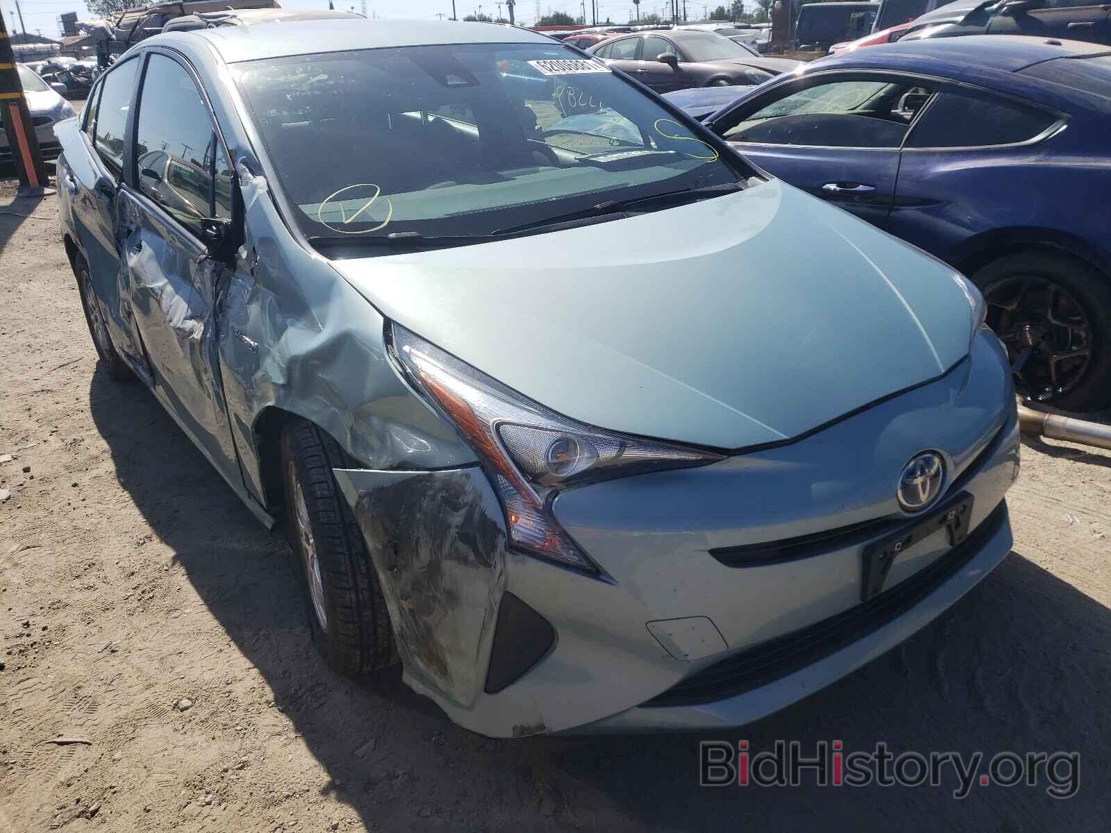 Photo JTDKBRFU4H3036690 - TOYOTA PRIUS 2017