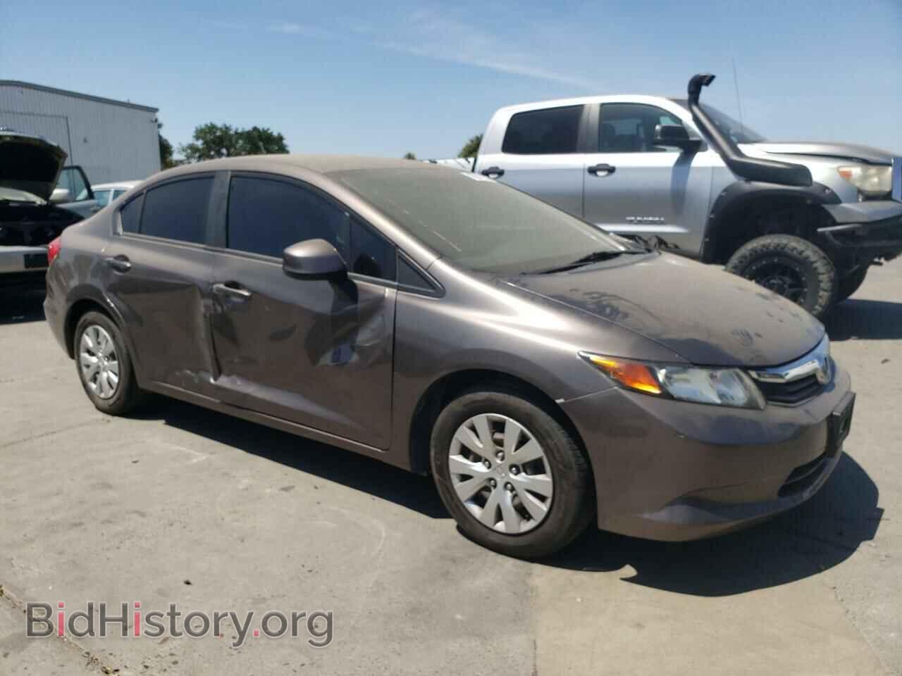 2012 HONDA CIVIC - VIN: 2HGFB2F57CH588659 - Фото 4