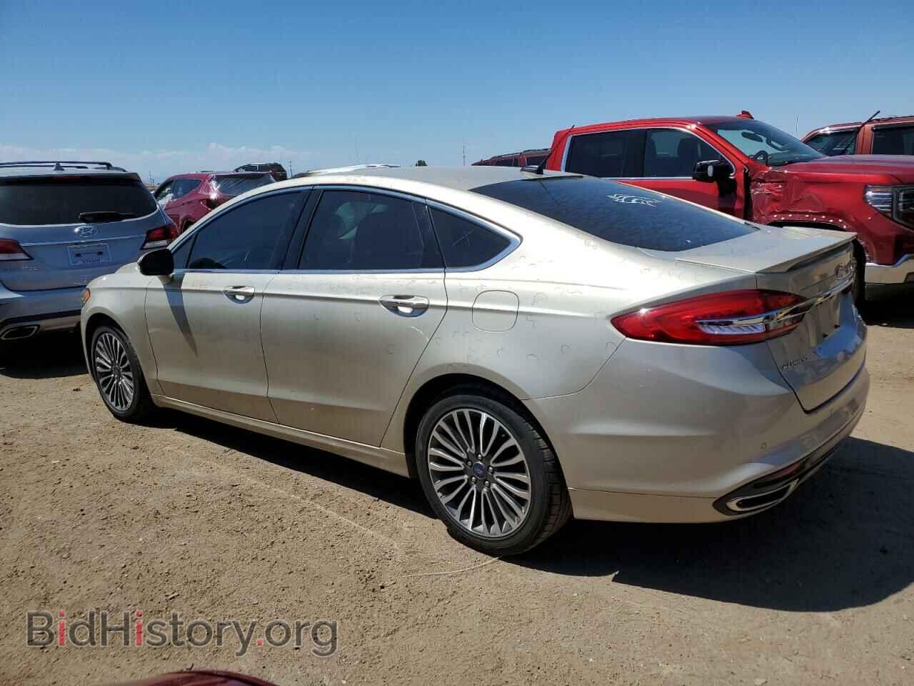 2018 FORD FUSION - VIN: 3FA6P0D9XJR168217 - Фото 2
