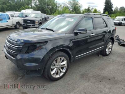 2013 Ford EXPLORER Limited, черный — VIN 1FM5K8F83DGA54879, Copart
