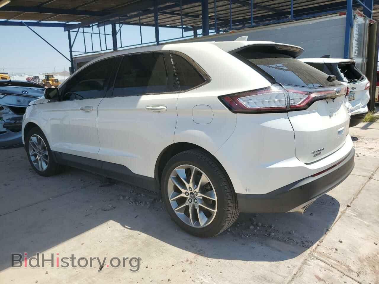 2015 FORD EDGE - VIN: 2FMPK3K8XFBB92740 - Фото 2
