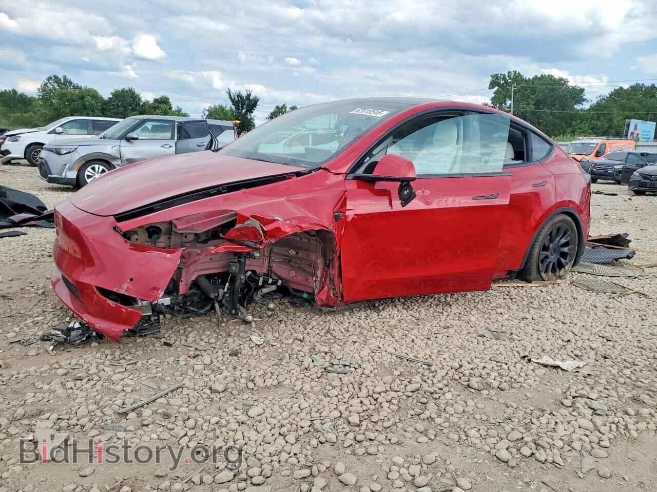 Photo 5YJYGDEEXMF285548 - TESLA MODEL Y 2021