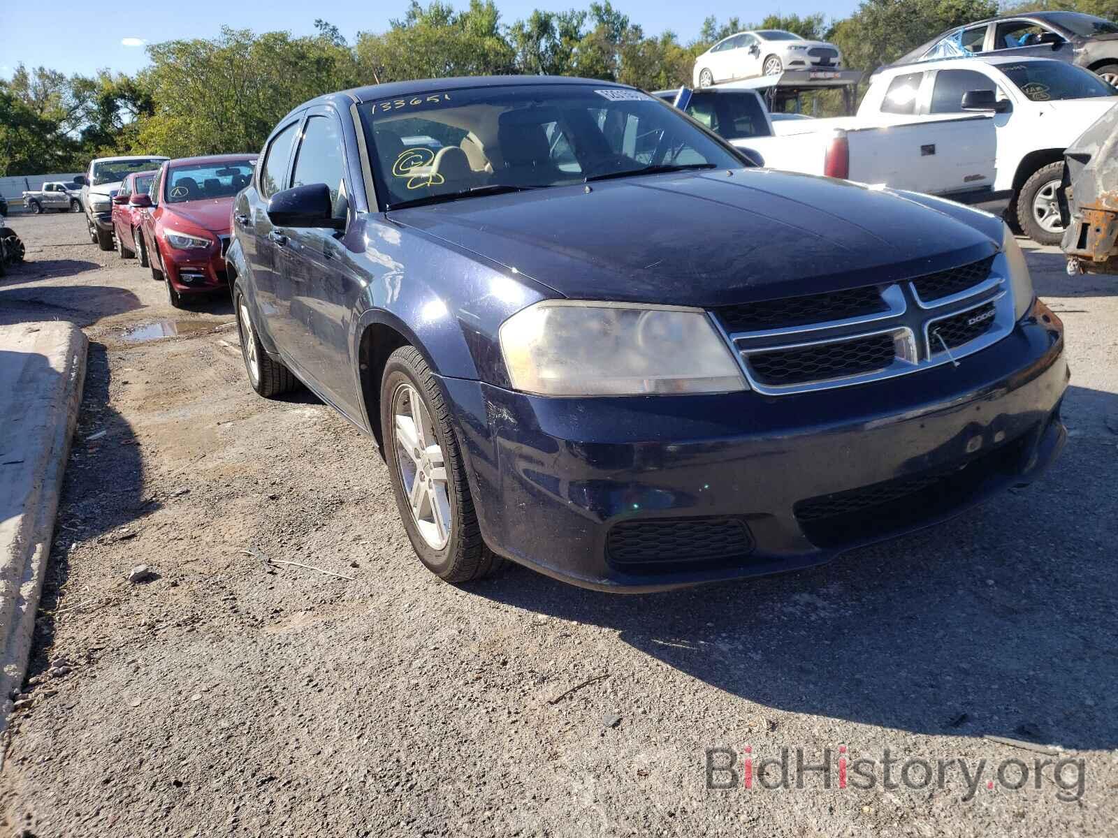 Photo 1C3CDZCB4CN133651 - DODGE AVENGER 2012