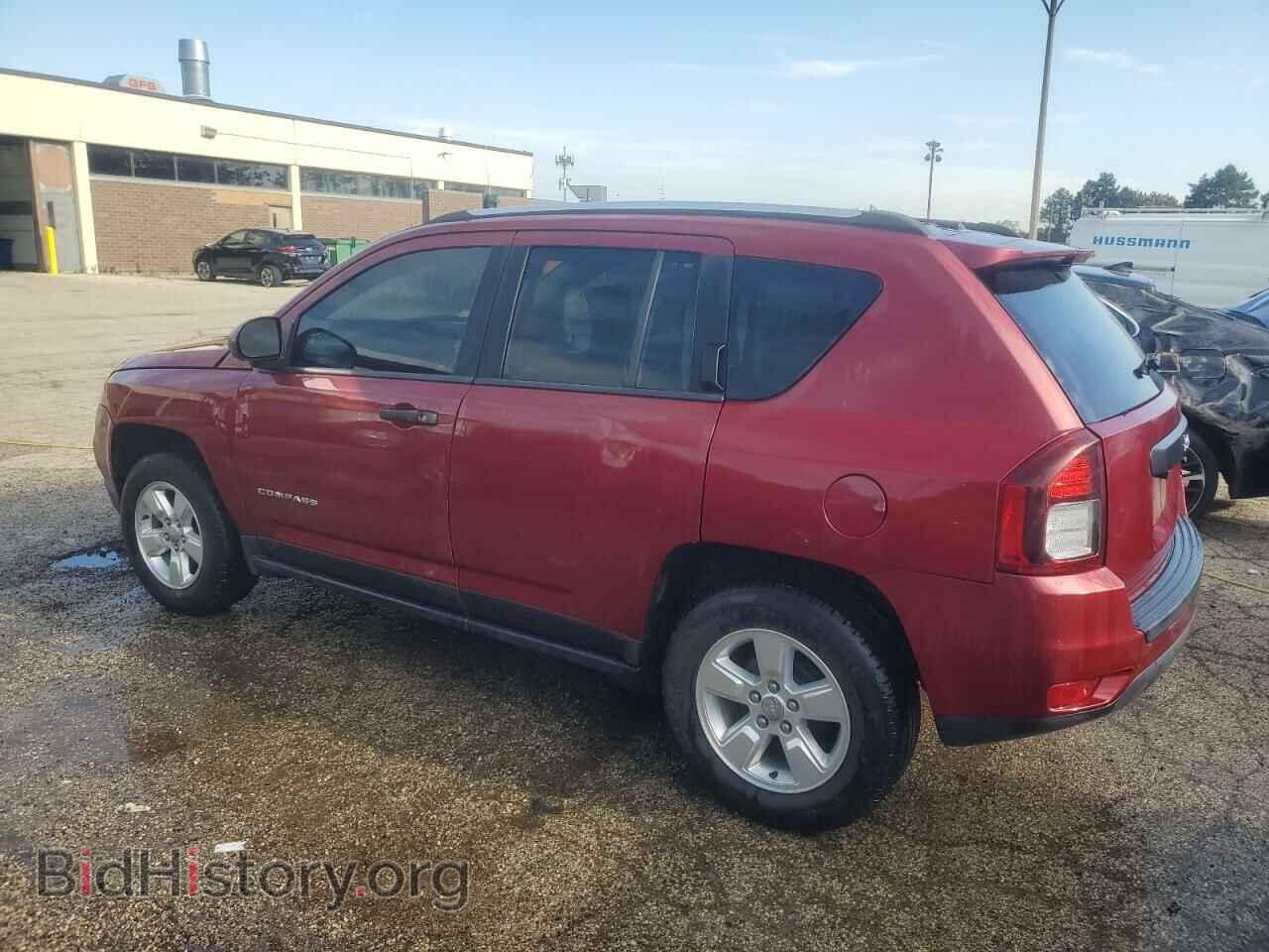 2016 JEEP COMPASS - VIN: 1C4NJCBA2GD575407 - Фото 2