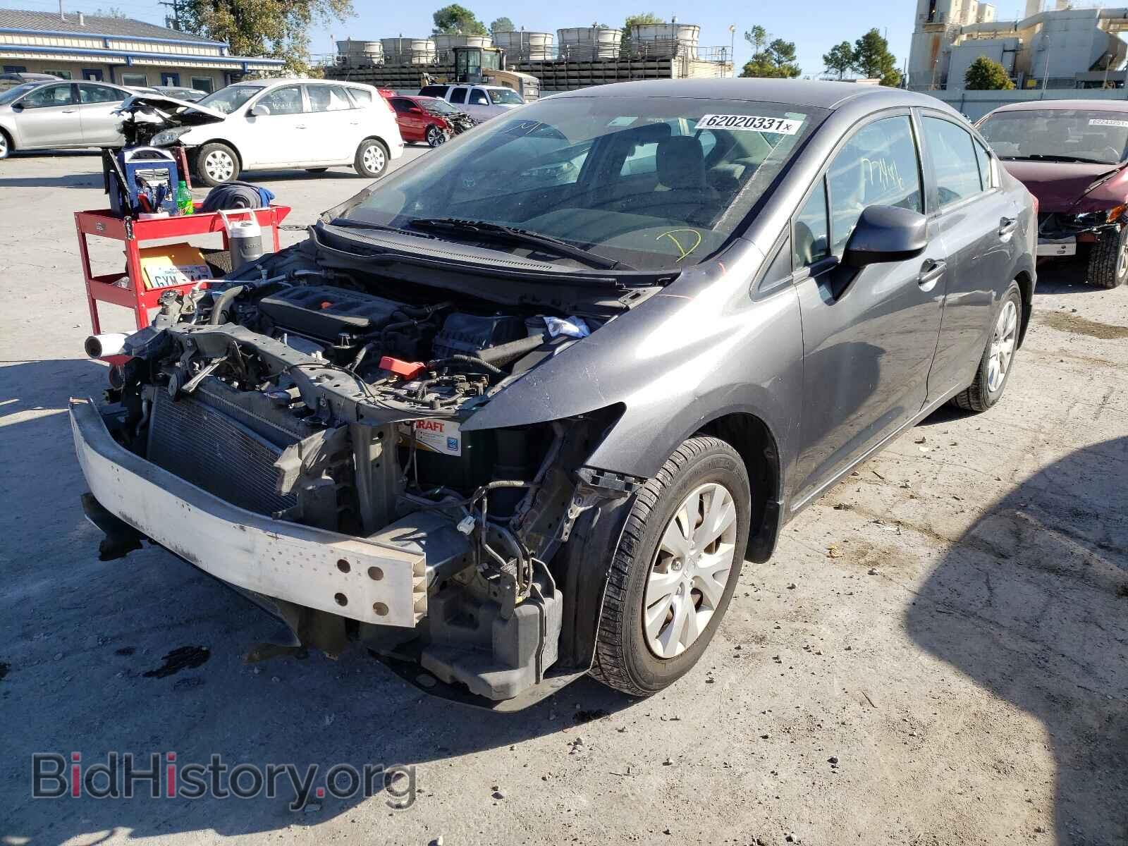 2012 HONDA CIVIC - VIN: 2HGFB2F59CH310698 - Photo 2