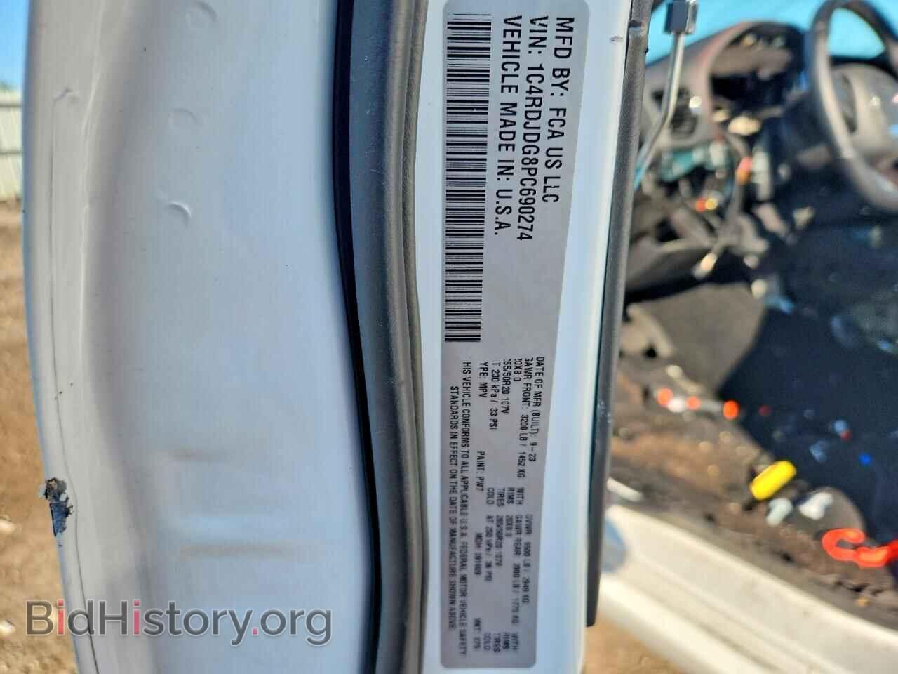 2023 DODGE DURANGO - VIN: 1C4RDJDG8PC690274 - Photo 13