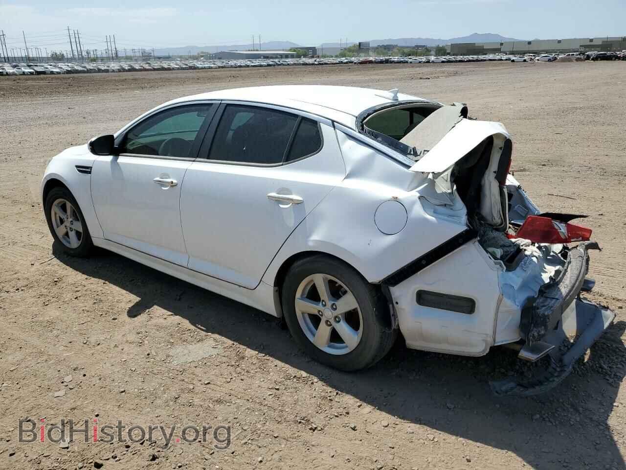 2015 KIA OPTIMA - VIN: KNAGM4A77F5640480 - Фото 2