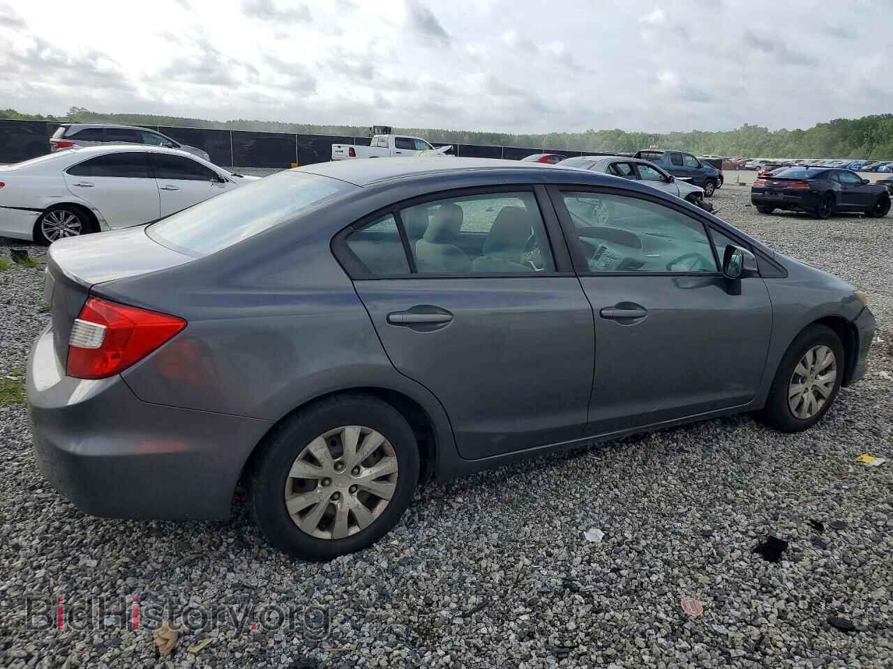 2012 HONDA CIVIC - VIN: 2HGFB2F52CH525906 - Photo 3