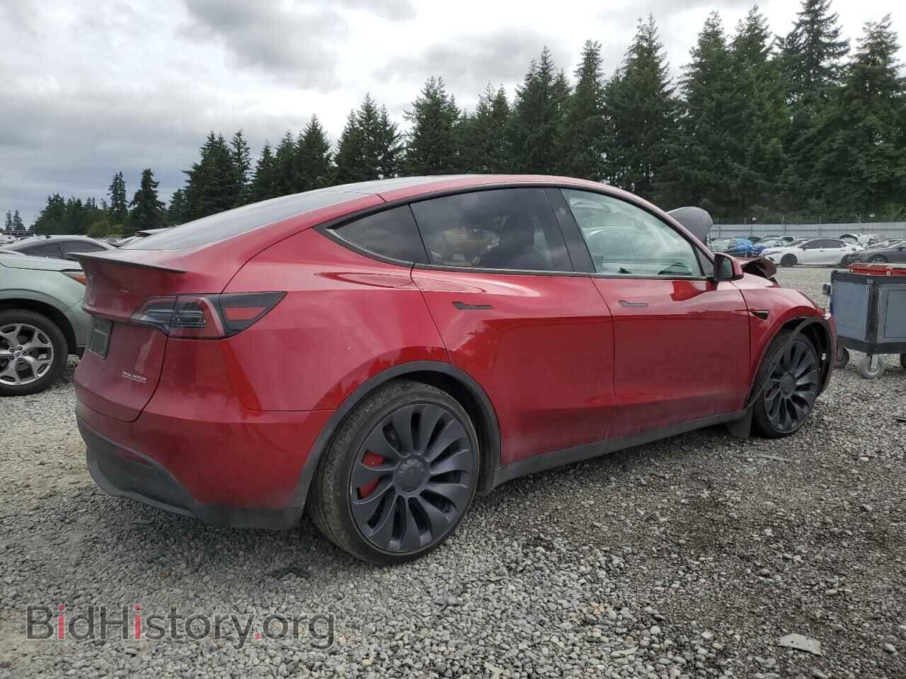 2024 TESLA MODEL Y - VIN: 7SAYGDEF3RF193152 - Фото 3