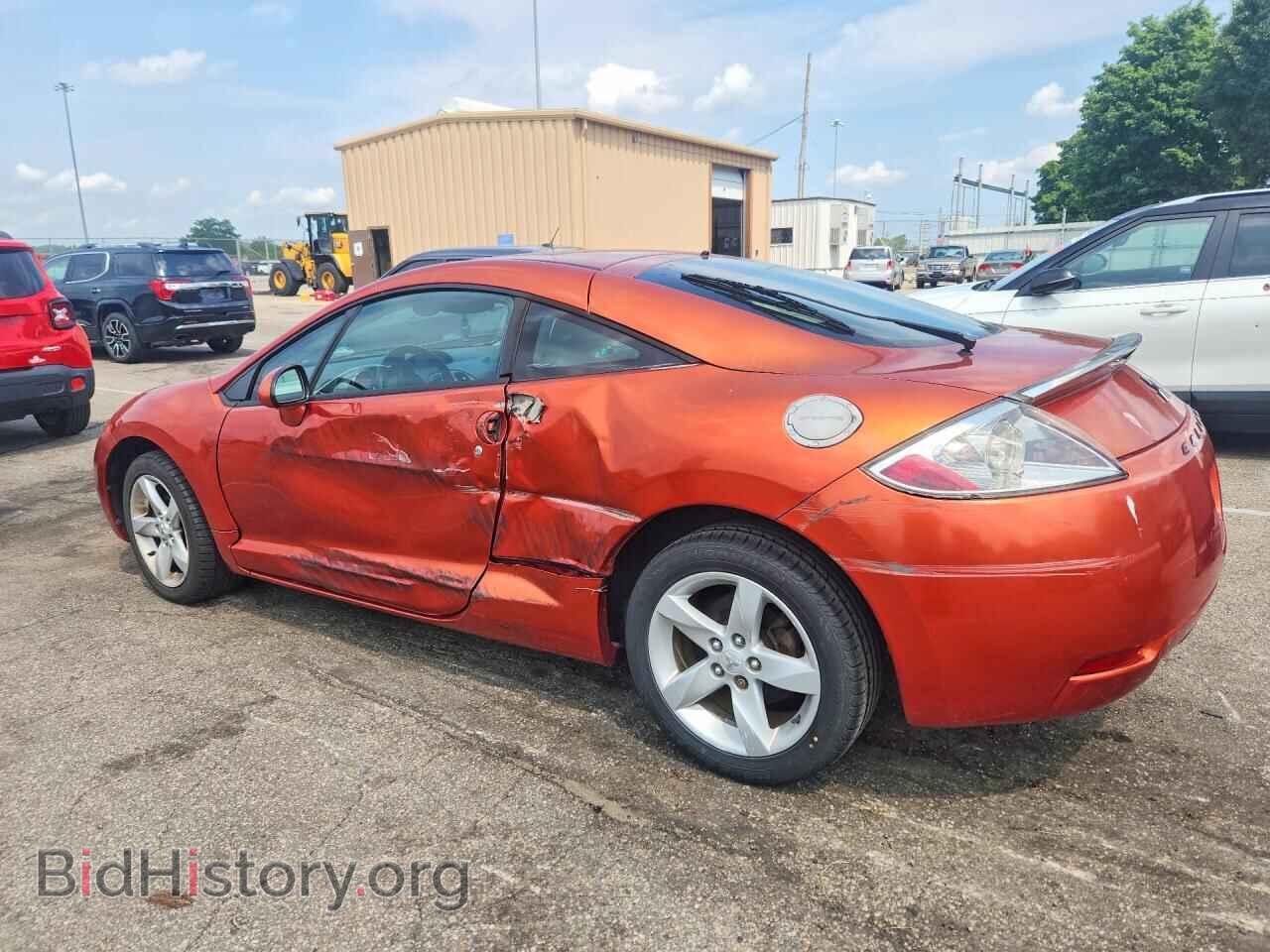 2007 MITSUBISHI ECLIPSE - VIN: 4A3AK24F07E041375 - Фото 2