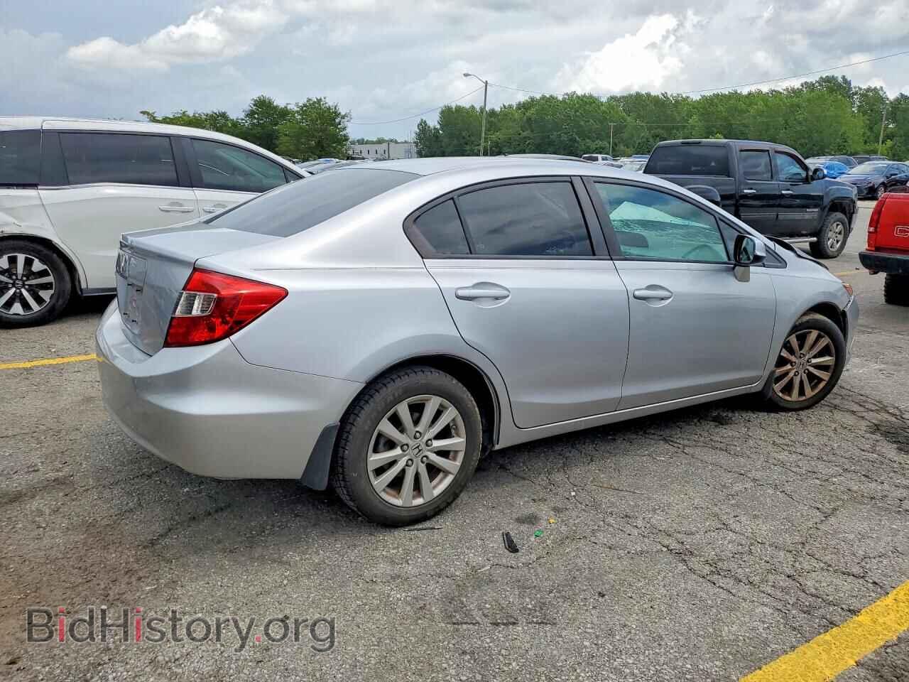 2012 HONDA CIVIC - VIN: 19XFB2F80CE100009 - Фото 3