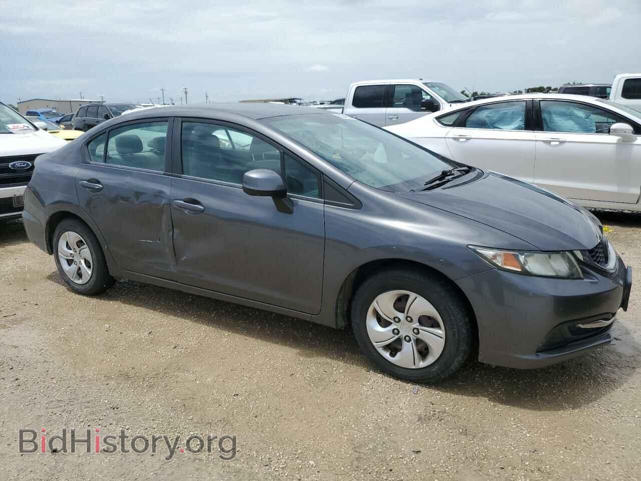 2013 HONDA CIVIC - VIN: 2HGFB2F52DH594533 - Фото 4