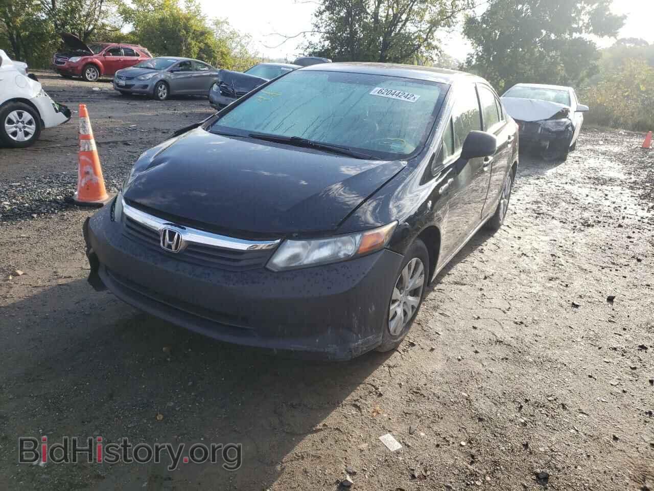2012 HONDA CIVIC - VIN: 2HGFB2F59CH331065 - Фото 2