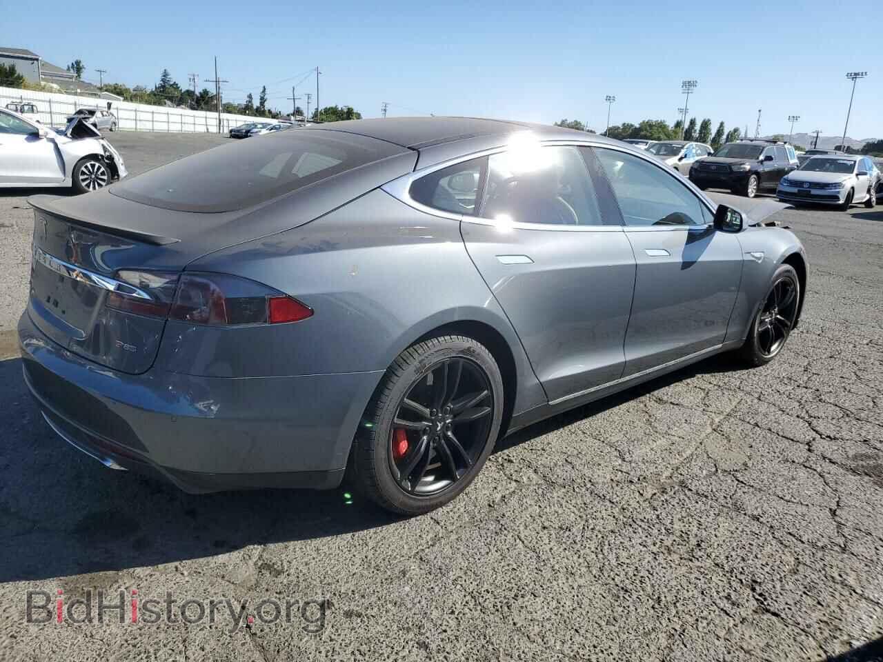 2014 TESLA MODEL S - VIN: 5YJSA1H13EFP37100 - Фото 3