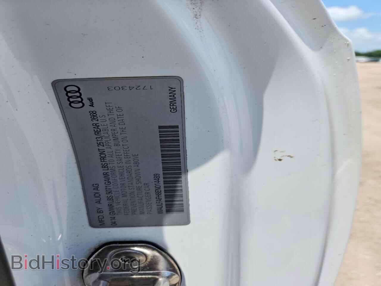 2014 AUDI A5 - VIN: WAULFAFH8EN014489 - Photo 13