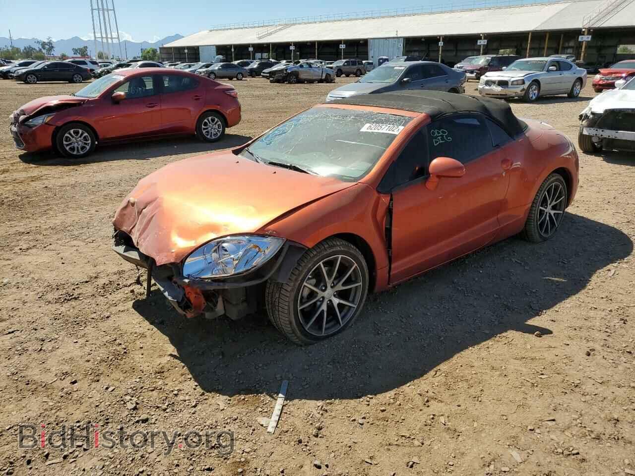2011 MITSUBISHI ECLIPSE - VIN: 4A37L2EF6BE002904 - Фото 2