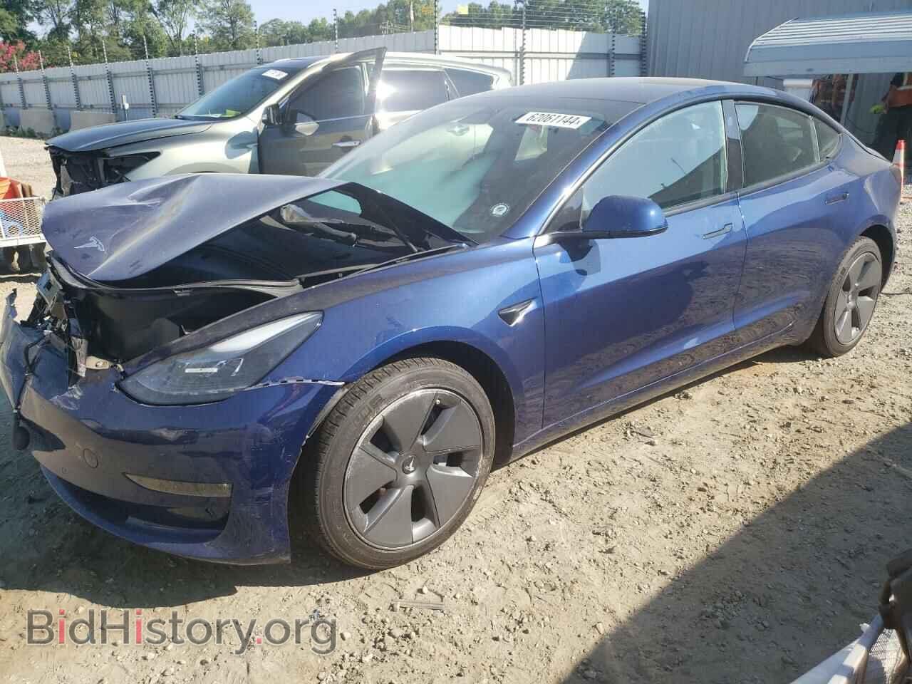 Фотография 5YJ3E1EB2NF265574 - TESLA MODEL 3 2022