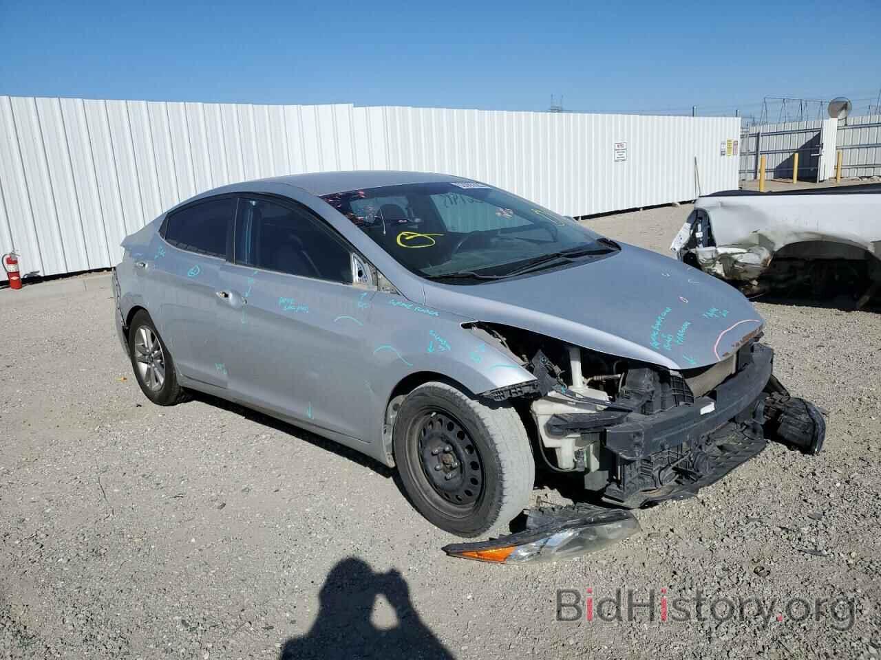 Photo 5NPDH4AEXCH111142 - HYUNDAI ELANTRA 2012