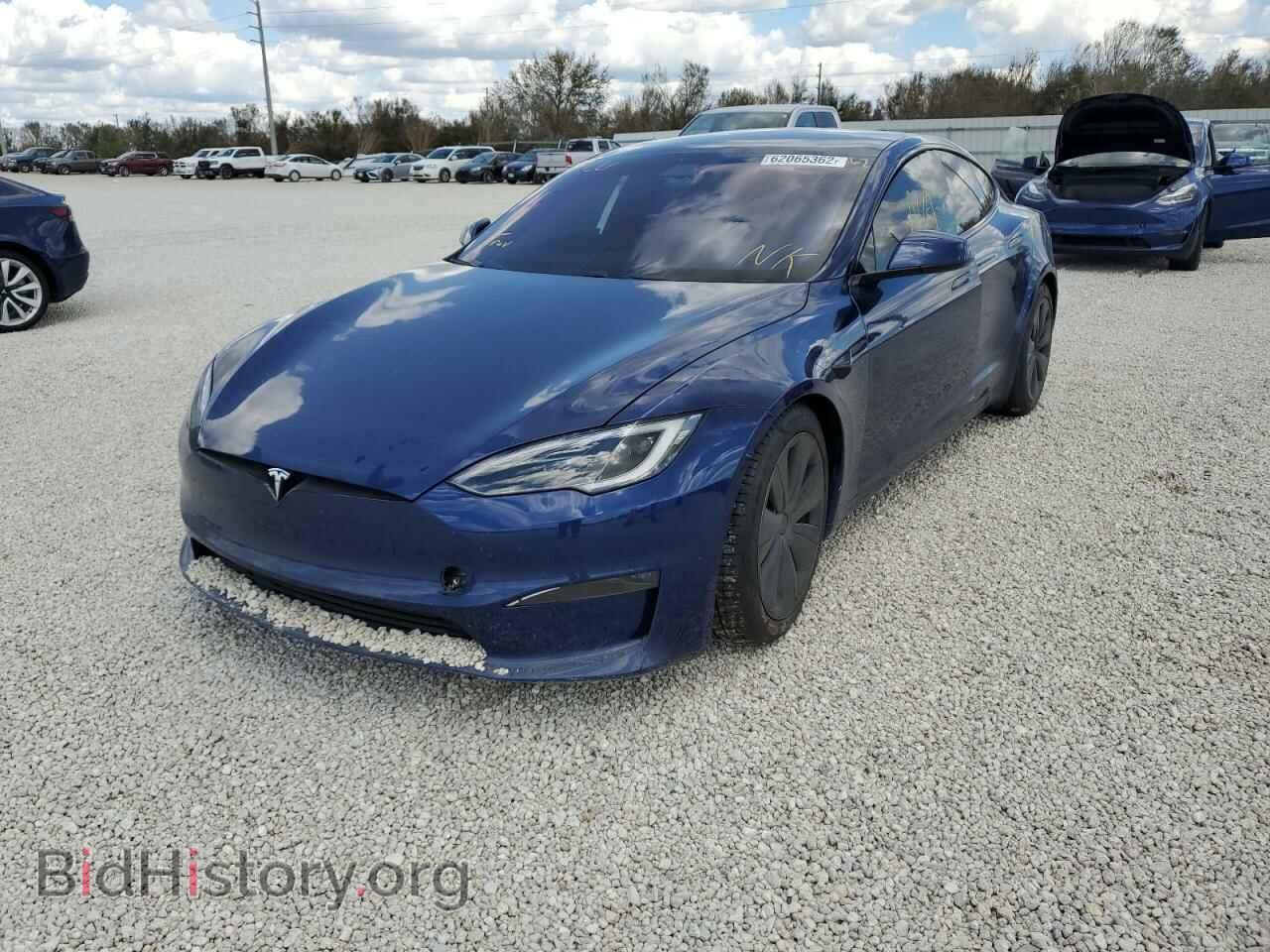 2022 TESLA MODEL S - VIN: 5YJSA1E53NF486327 - Photo 2