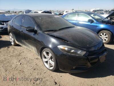 2014 Dodge DART Dart GT, black — VIN 1C3CDFEB5ED833277, Copart