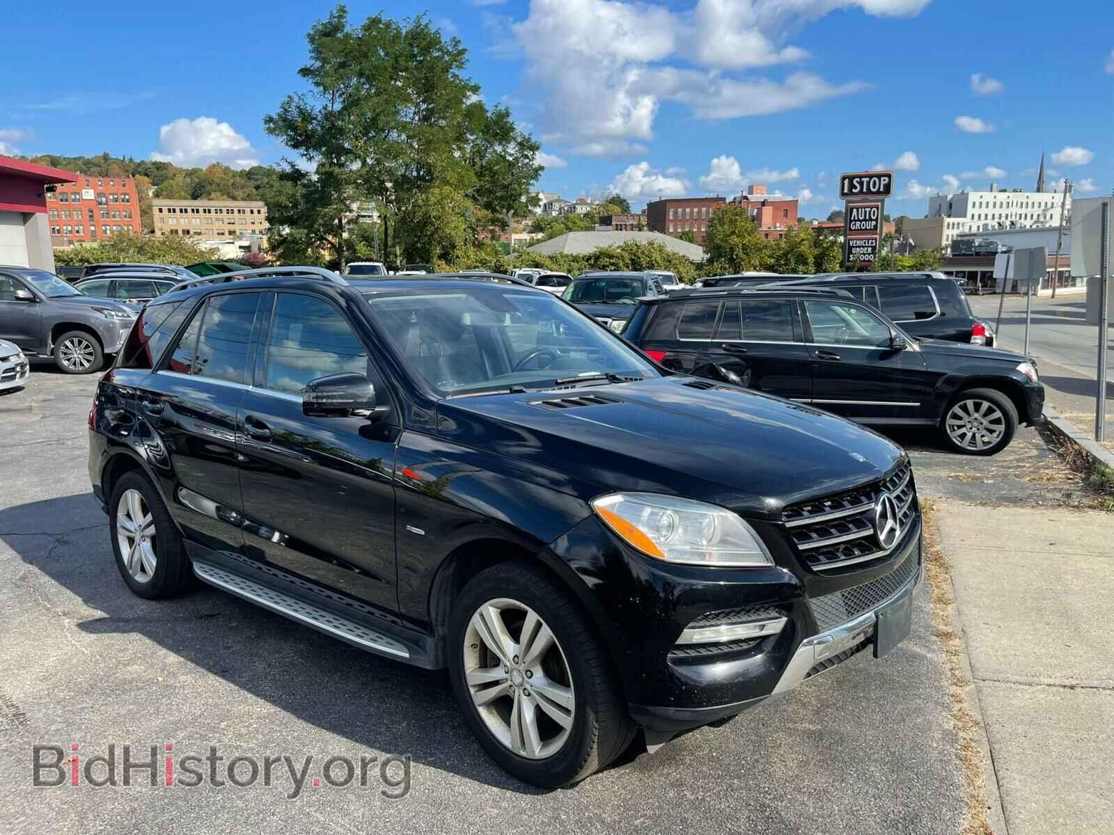 Photo 4JGDA5HB9CA009209 - MERCEDES-BENZ M-CLASS 2012