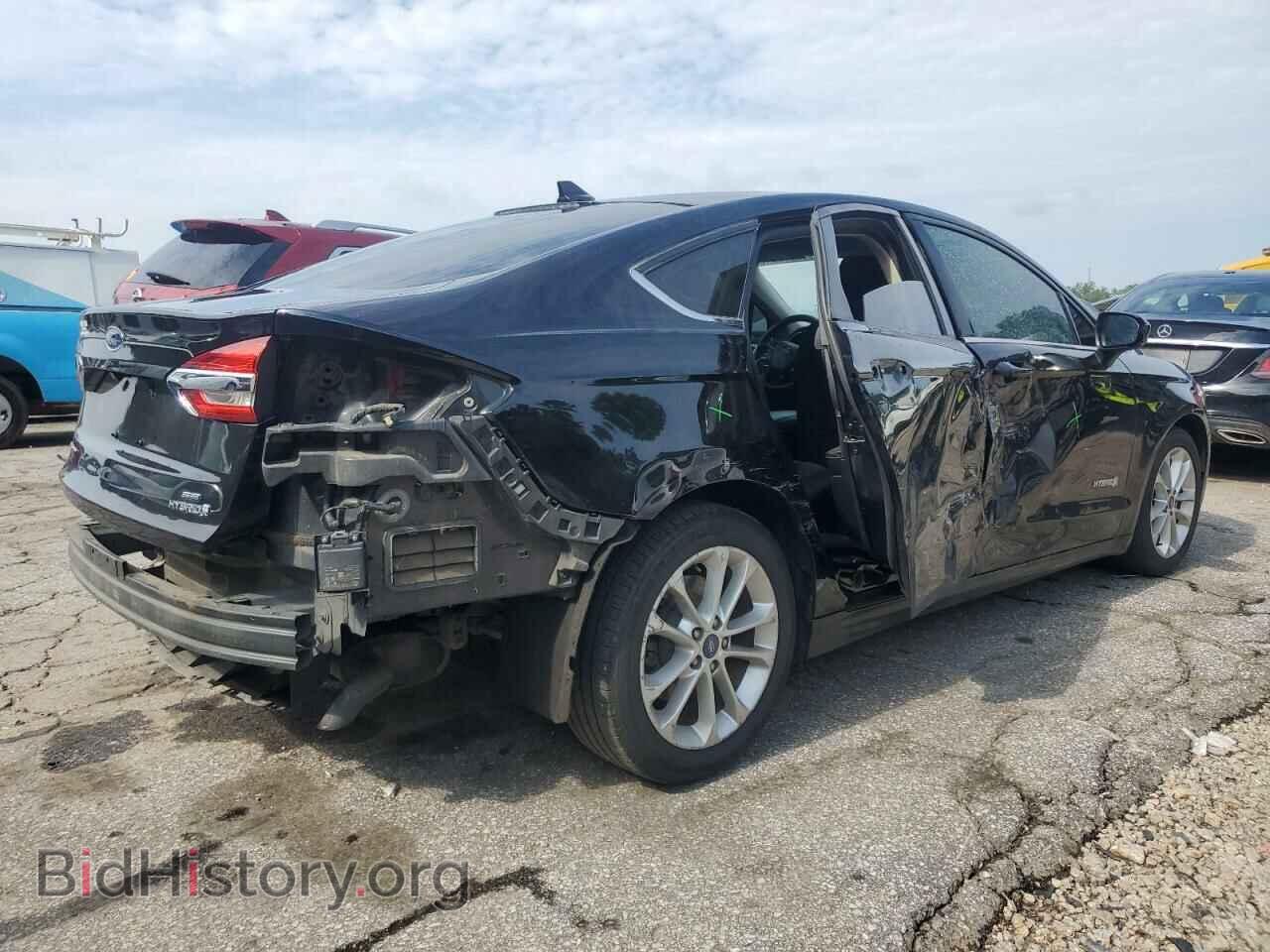 2019 FORD FUSION - VIN: 3FA6P0LU7KR244287 - Фото 3