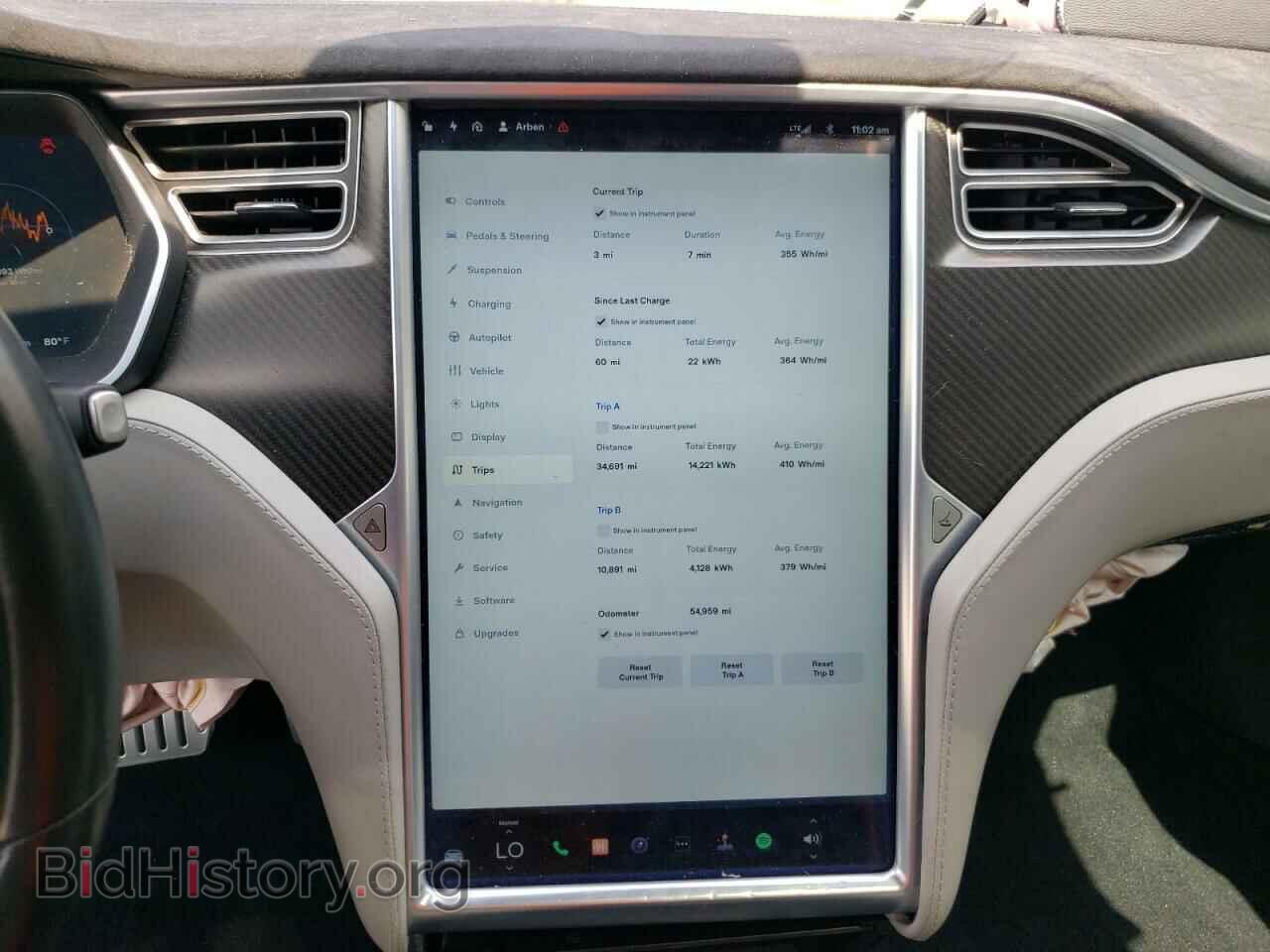 2015 TESLA MODEL S - VIN: 5YJSA1V47FF098414 - Photo 9