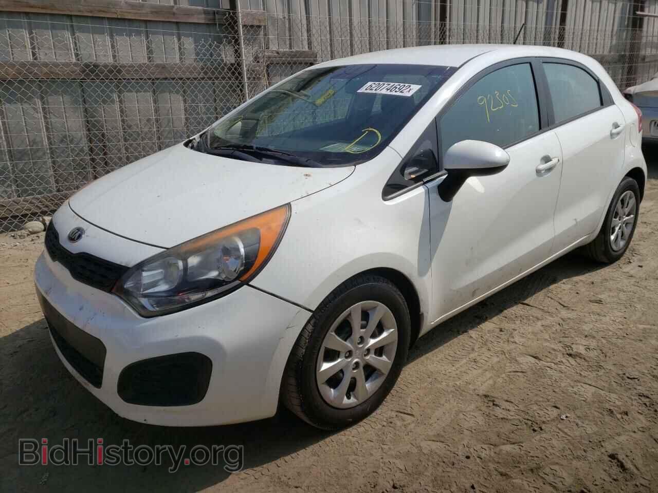 2014 KIA RIO - VIN: KNADM5A36E6406751 - Фото 2
