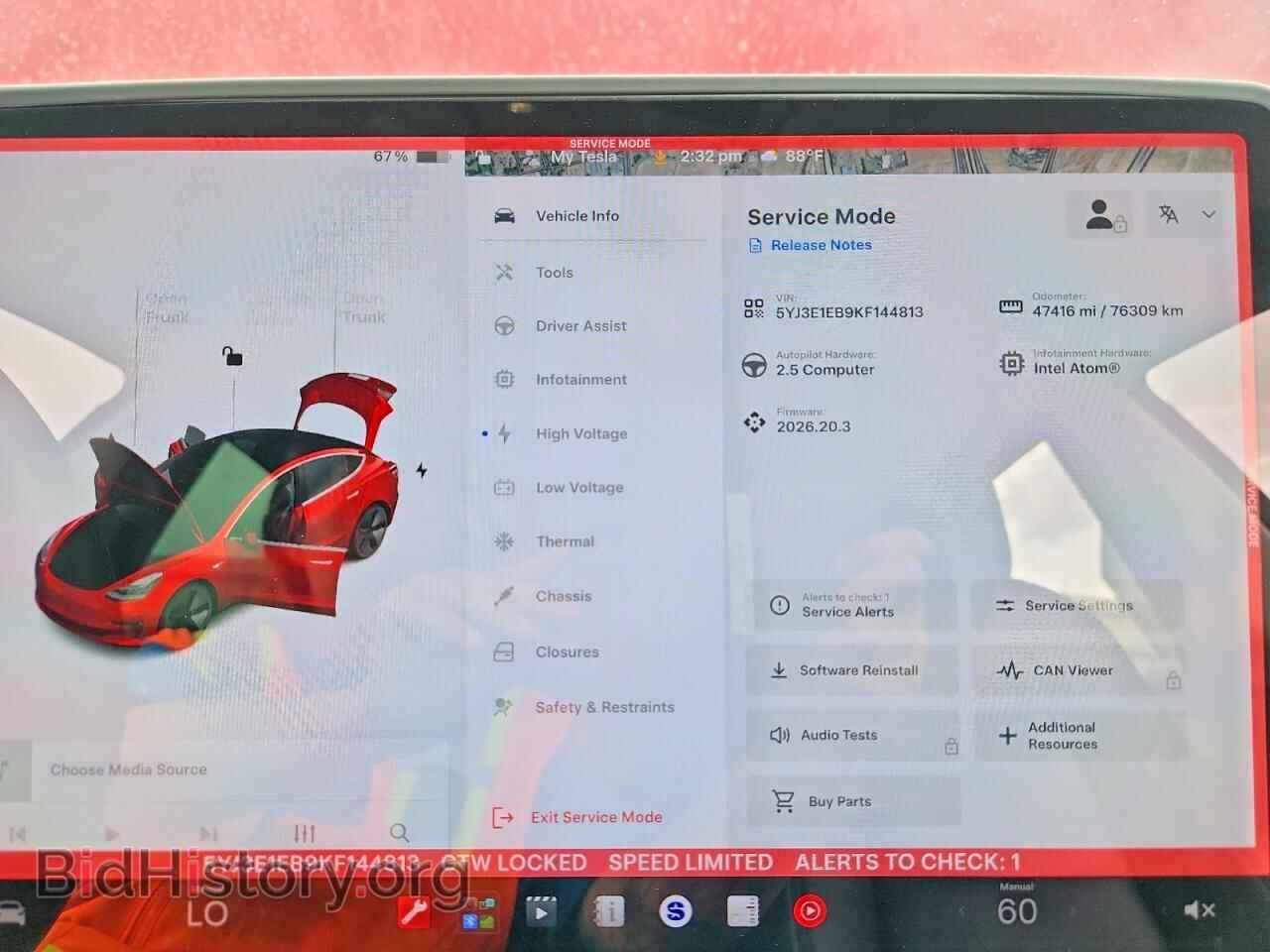 2019 TESLA MODEL 3 - VIN: 5YJ3E1EB9KF144813 - Photo 9