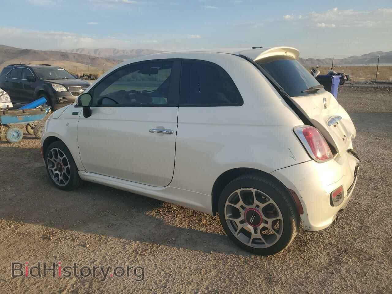 2012 FIAT 500 - VIN: 3C3CFFBR5CT385545 - Фото 2